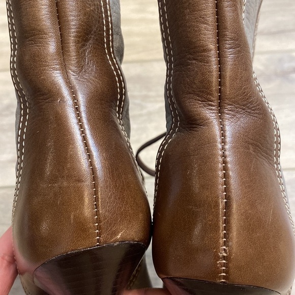 BCBGMAXAZRIA | Runway Collection | Stiletto Lace Up Ankle Boots - Picture 12 of 16